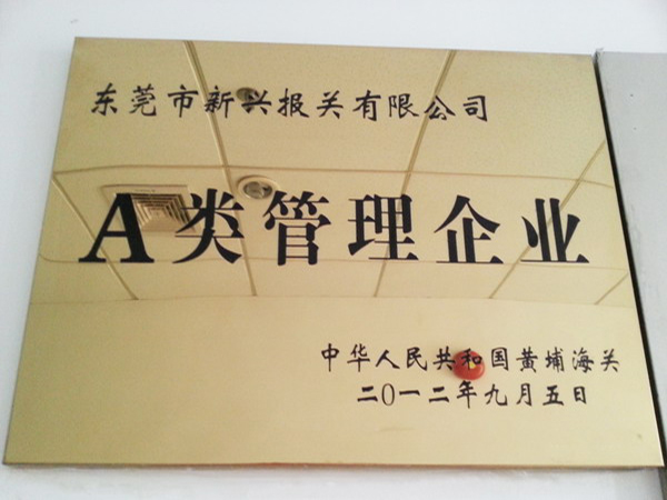 A類報(bào)關(guān)公司